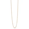 Clearance Zinzi 45cm zilveren anker ketting rosé verguld ZILC-A45R