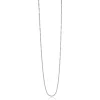 Sale Zinzi 60cm zilveren bolletjes ketting ZILC-B60