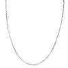 Best Zinzi 42cm zilveren figaro ketting ZILC-F42