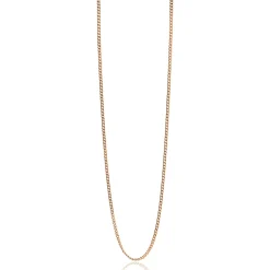 Best Zinzi 70cm zilveren gourmet ketting rosé verguld ZILC-G70R