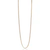 Online Zinzi 80cm zilveren gourmet ketting rosé verguld ZILC-G80R