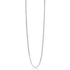 Clearance Zinzi 90cm zilveren gourmet ketting. ZILC-G90