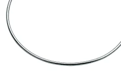Hot Zinzi 43cm zilveren omega collier 3mm breed ZIOM3-43