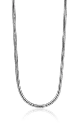 Clearance Zinzi 45cm zilveren slangen collier 1,5mm breed ZISL15-45