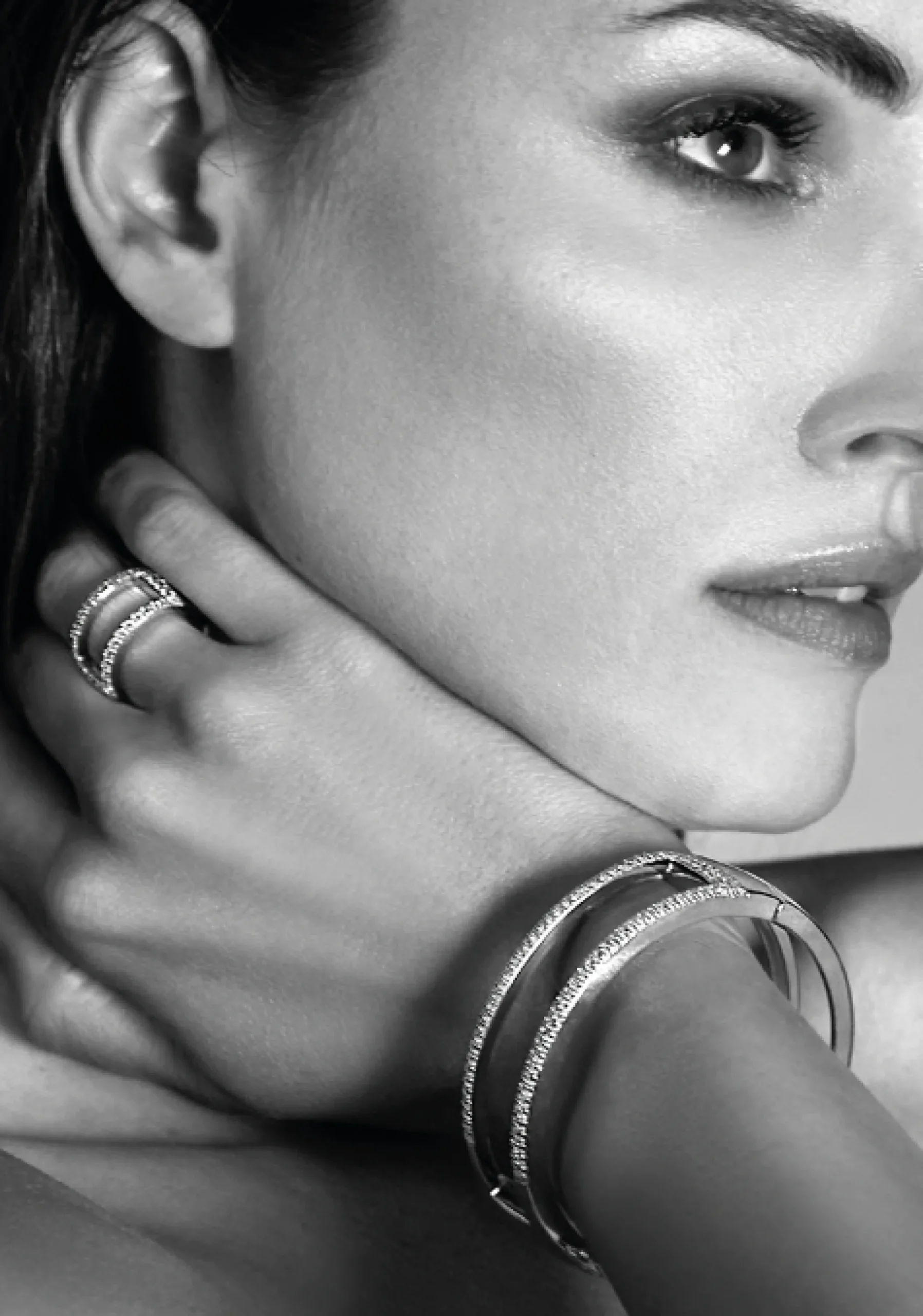 Zinzi Mart Visser by zilveren ring glad wit breed 12mm MVR14