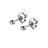 Sale Zinzi 3mm zilveren oorknoppen glad bol ZIO805