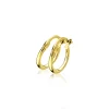 Discount Zinzi Gold 14 karaat gouden oorringen ronde buis 12 x 1,5mm ZGO125