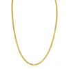 Sale Zinzi Gold 14 krt gouden popcorn schakel-collier 3mm breed, lengte 43cm ZGC380