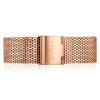 Sale Zinzi stalen mesh horlogeband roségoudkleurig 18mm RETBAND2