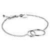 Zinzi zilveren armband ronde vormen 16-19cm ZIA1278
