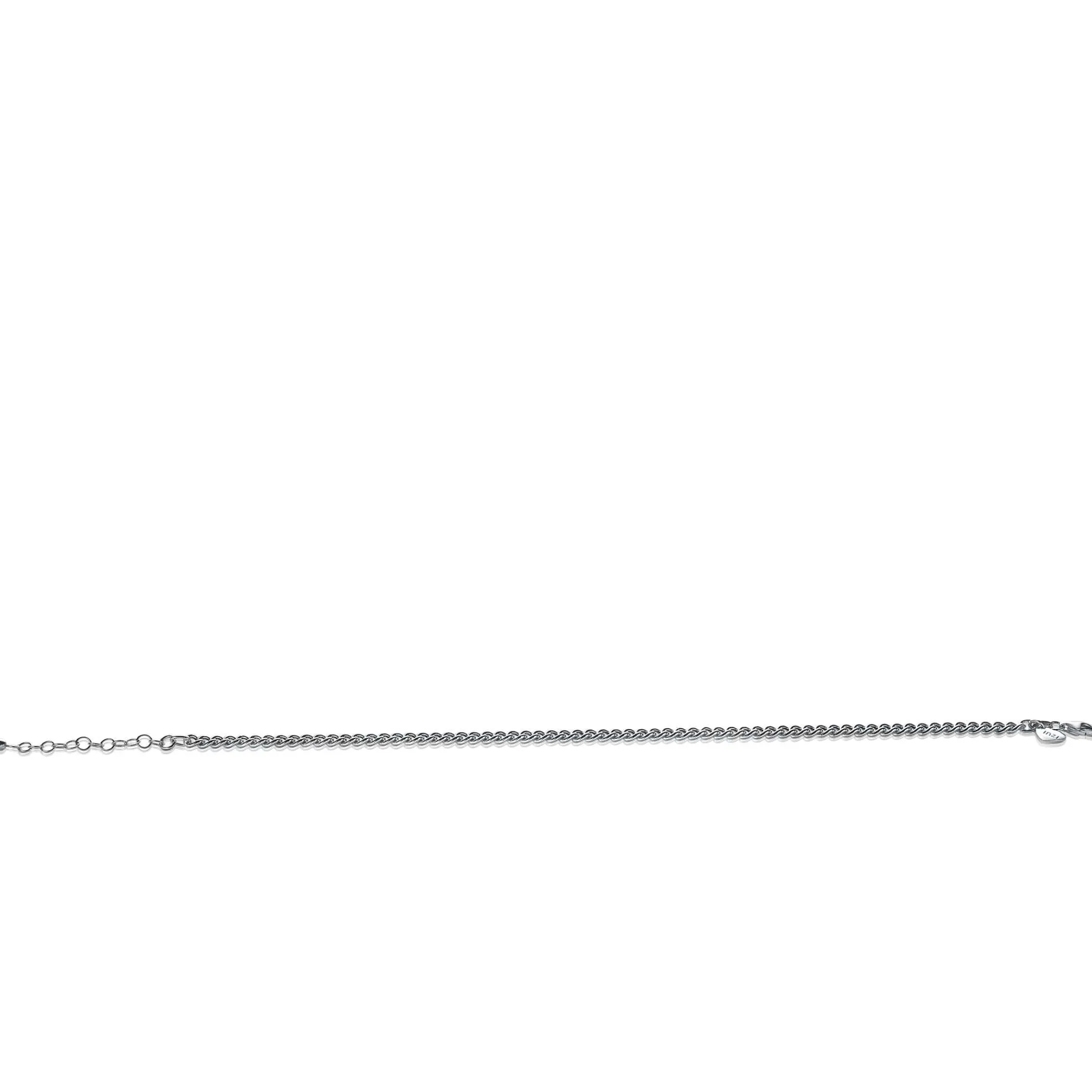 Online Zinzi zilveren enkelband gourmet 23+4cm ZIE1414