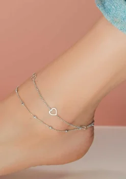 Zinzi zilveren enkelband ovalen 23+4cm ZIE1232