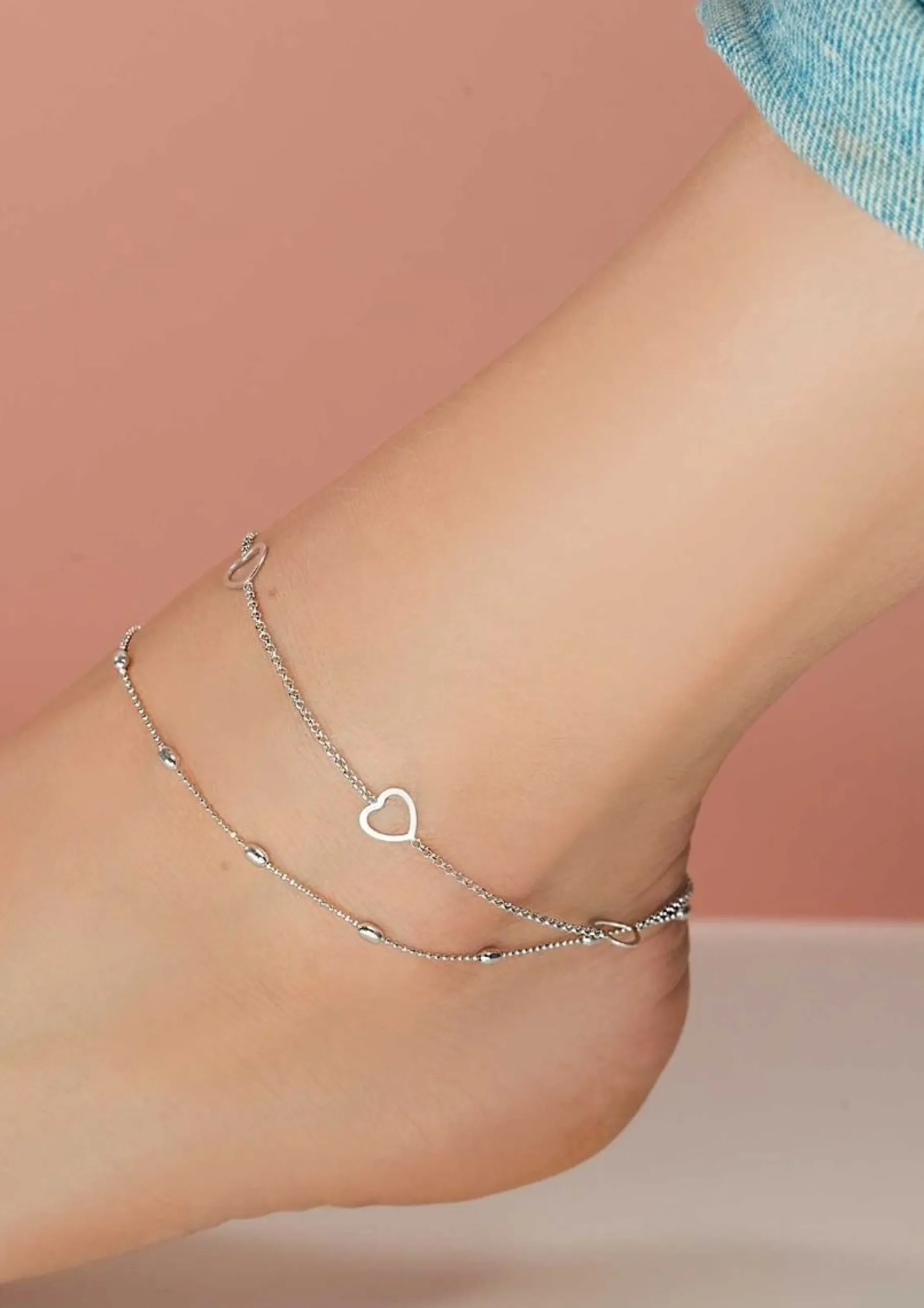 Zinzi zilveren enkelband ovalen 23+4cm ZIE1232