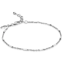 New Zinzi zilveren fantasie armband 17-20cm ZIA1648