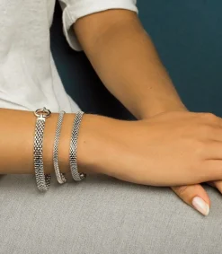Zinzi zilveren fantasie armband 18,5cm ZIA879