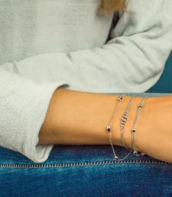 Sale Zinzi zilveren fantasie armband 17,5-20,5cm ZIA1128
