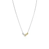 New Zinzi zilveren fantasie ketting met aan elkaar verbonden Infinity tekens 42-45cm ZIC2649