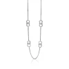 Clearance Zinzi zilveren fantasie ketting 60cm ZIC1537