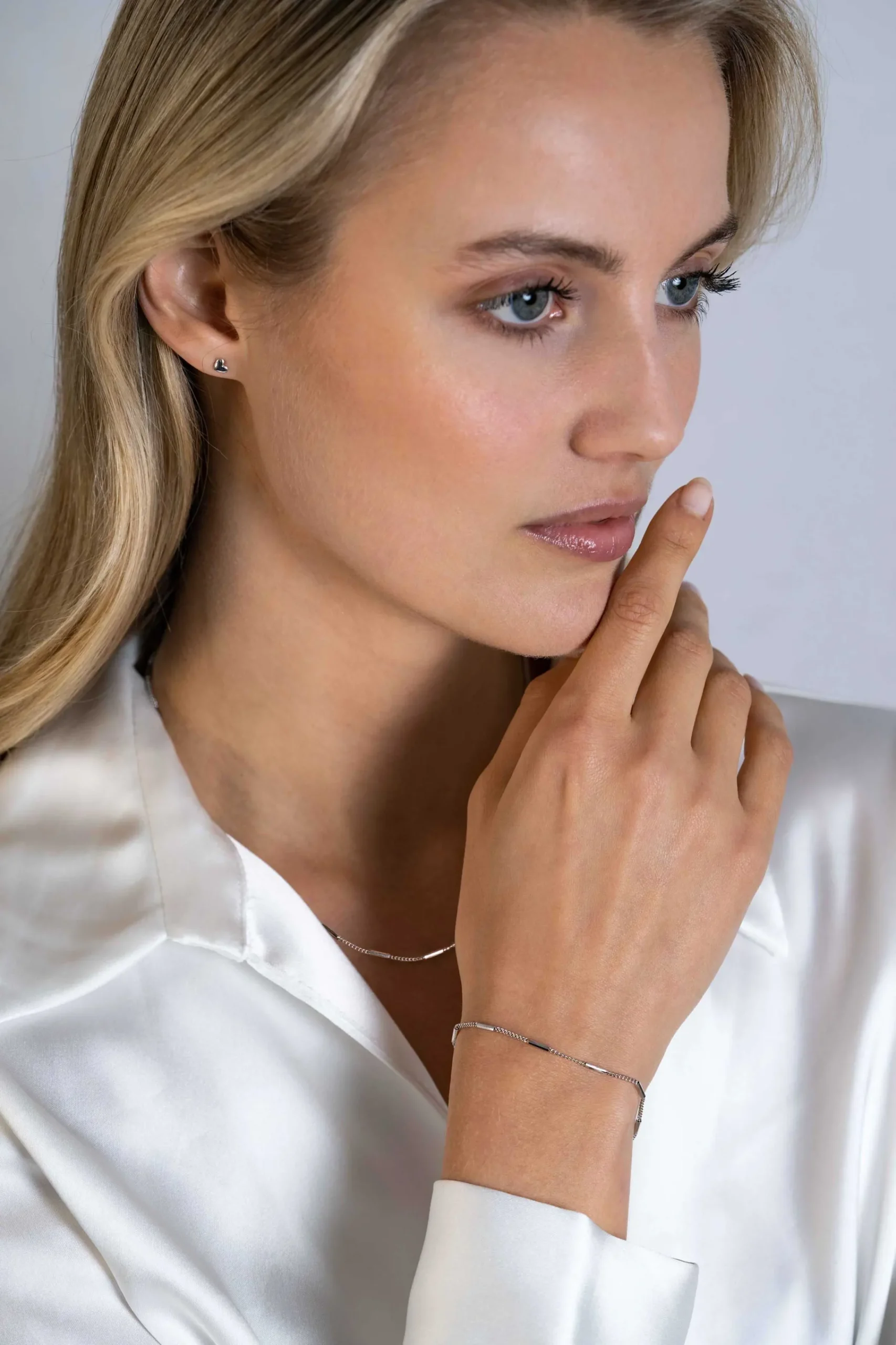 Hot Zinzi zilveren gourmet armband met staafjes 1,6mm breed 16-19cm ZIA2366