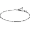 Online Zinzi zilveren gourmet schakelarmband met tien zonnestralen-plaatjes (3mm breed) ZIA2713