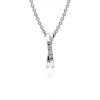 Online Zinzi zilveren hanger kruislings wit 16mm ZIH2039 (zonder collier)