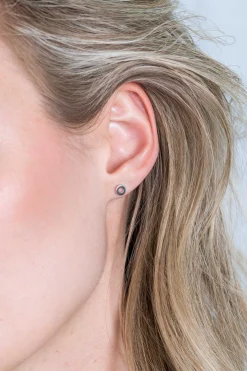 Discount Zinzi zilveren oorknopjes 5mm open rondje ZIO2168