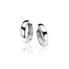 New Zinzi zilveren oorringen 15 x 3mm glad met luxe klapsluiting ZIO191