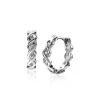Clearance Zinzi zilveren oorringen 13mm Infinity vorm luxe sluiting ZIO1265