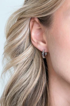 Clearance Zinzi zilveren oorringen 13mm Infinity vorm luxe sluiting ZIO1265