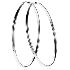 Discount Zinzi zilveren oorringen 55 x 2mm glad ZIO437