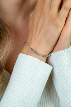 Outlet Zinzi zilveren palmier armband 3,5mm ZIA1260