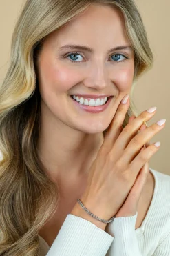 Outlet Zinzi zilveren palmier armband 3,5mm ZIA1260