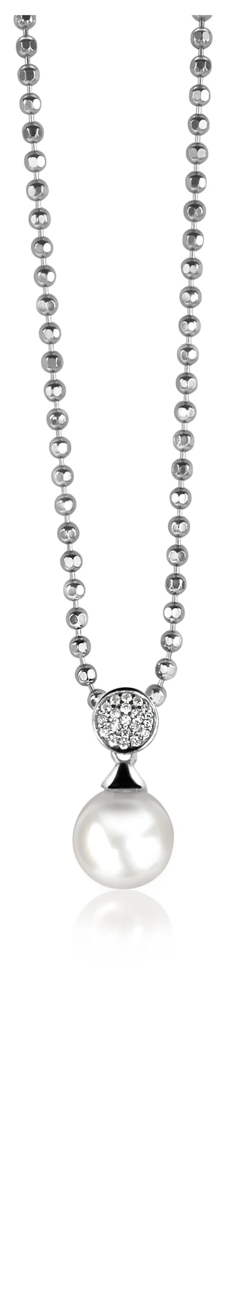 Sale Zinzi zilveren parelhanger wit ZIH1151 (zonder collier)