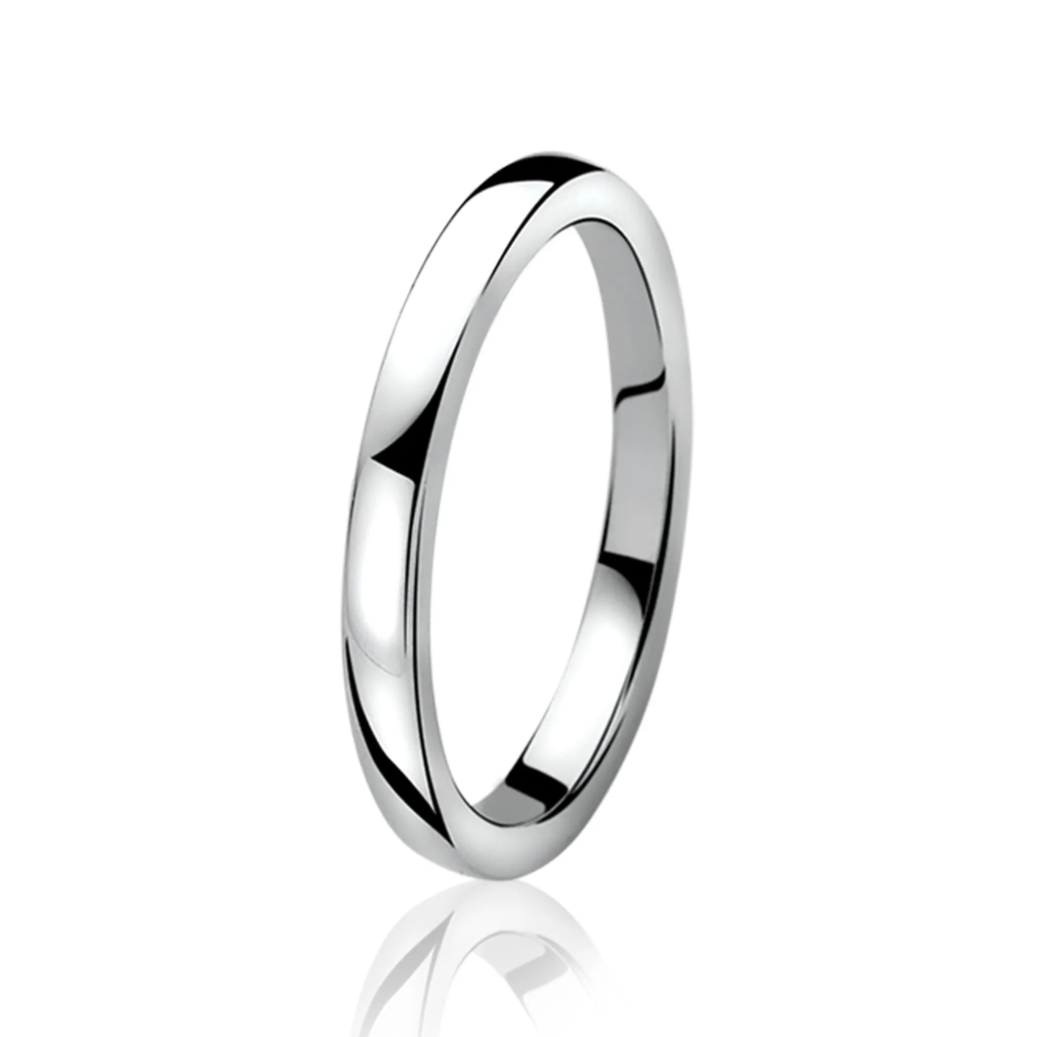 New Zinzi zilveren ring glad 2mm ZIR828