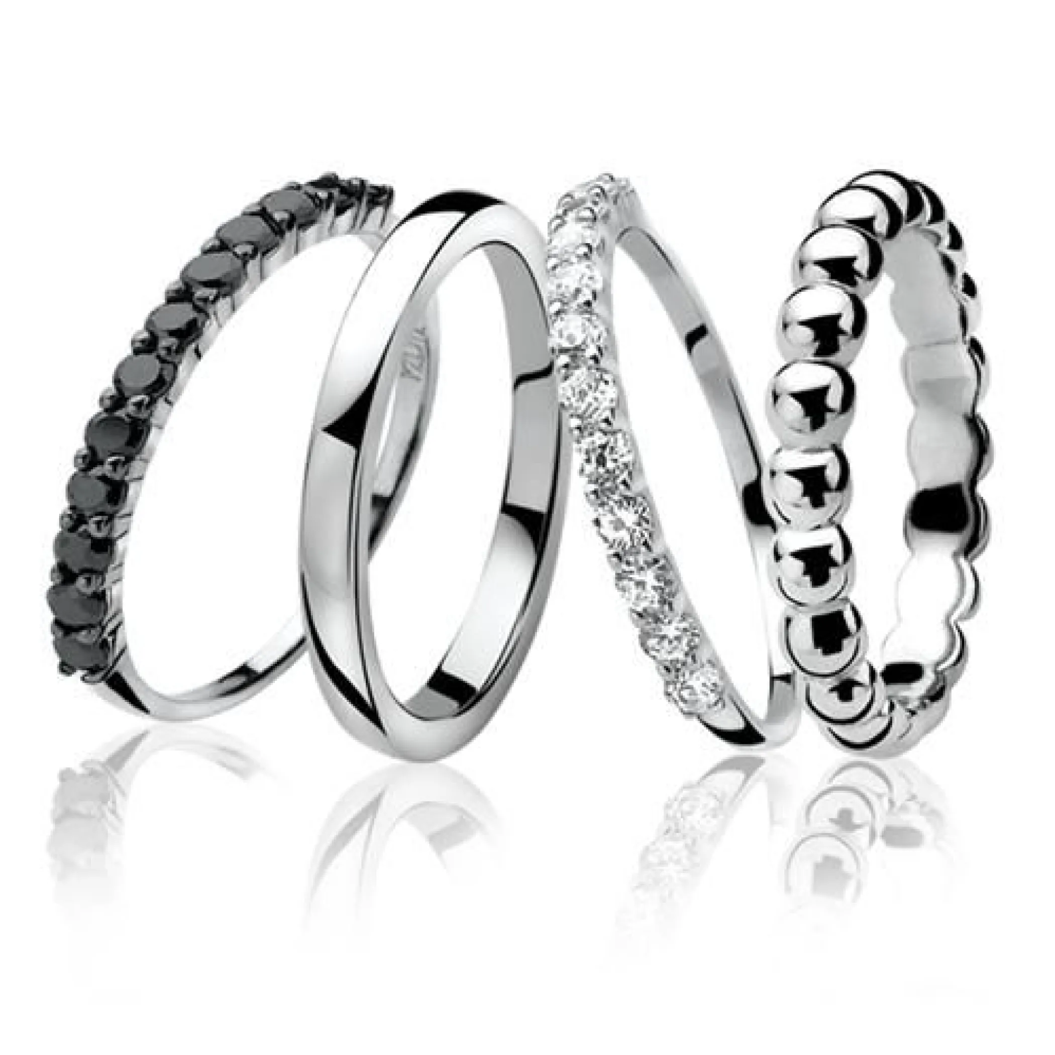 New Zinzi zilveren ring glad 2mm ZIR828