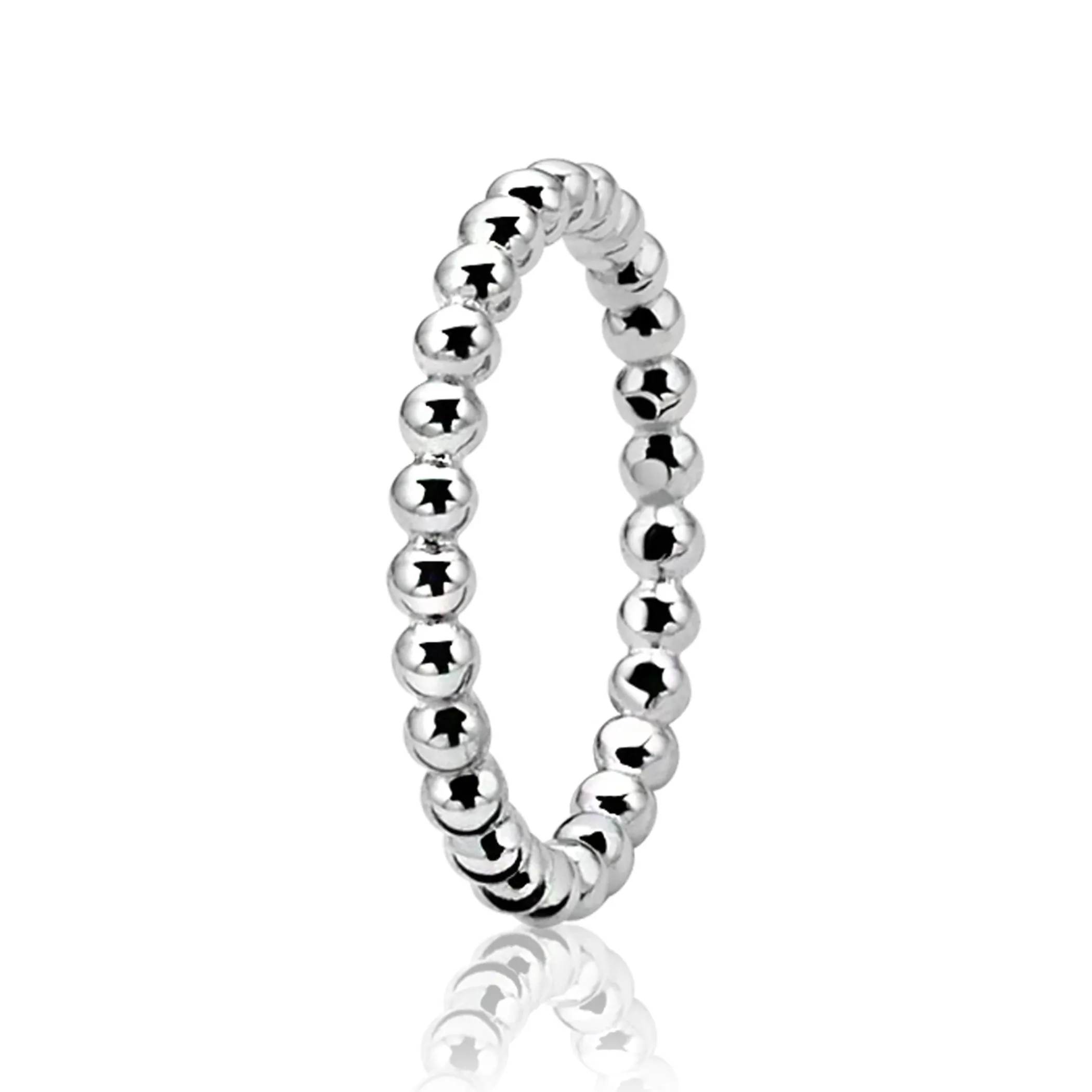Online Zinzi zilveren ring glad bol ZIR923