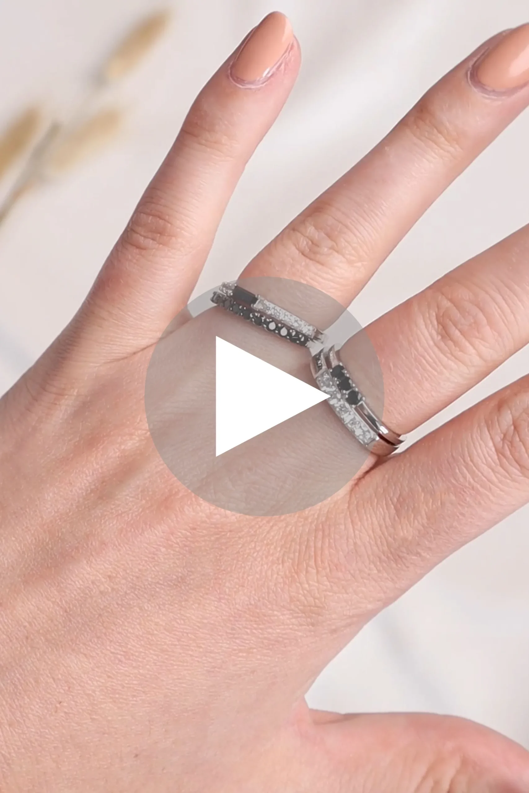 Sale Zinzi zilveren ring zwart ZIR827Z