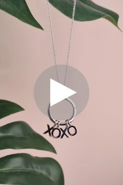 Discount Zinzi zilveren ronde hanger 17mm met sluitring wit ZIH2060 (zonder collier)