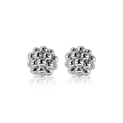 Best Zinzi zilveren ronde oorknoppen 6mm bolletjes ZIO1968