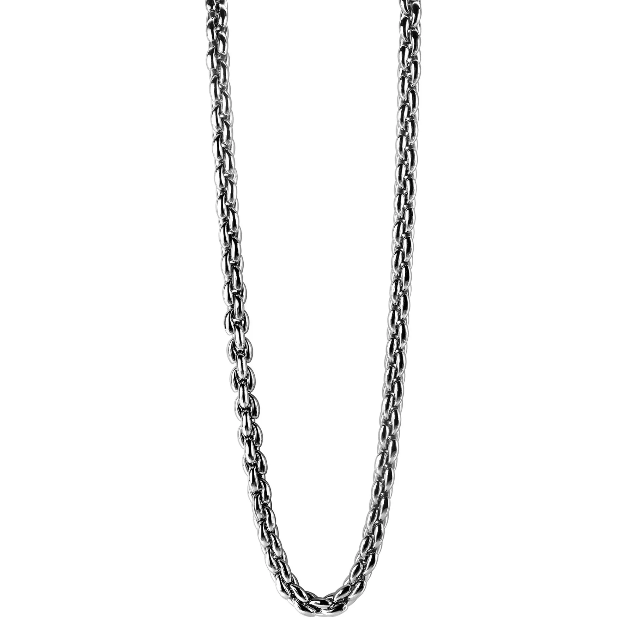 Discount Zinzi zilveren schakel collier 43cm ZIC1205