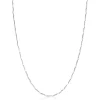 Best Zinzi zilveren schakel ketting met glinsterende pijlvormige schakels 1,5mm breed 42-45cm ZIC2414