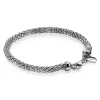 New Zinzi zilveren schakelarmband 4,5mm breed 19cm ZIA1057