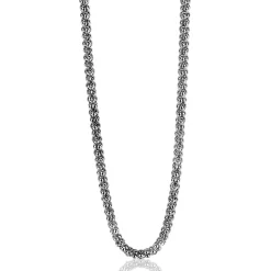 Online Zinzi zilveren schakelcollier 45cm ZIC1288