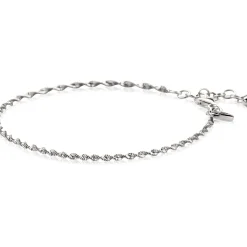 New Zinzi zilveren singapore armband met glinsterende gedraaide schakels 1,9mm breed 17-20cm ZIA2585